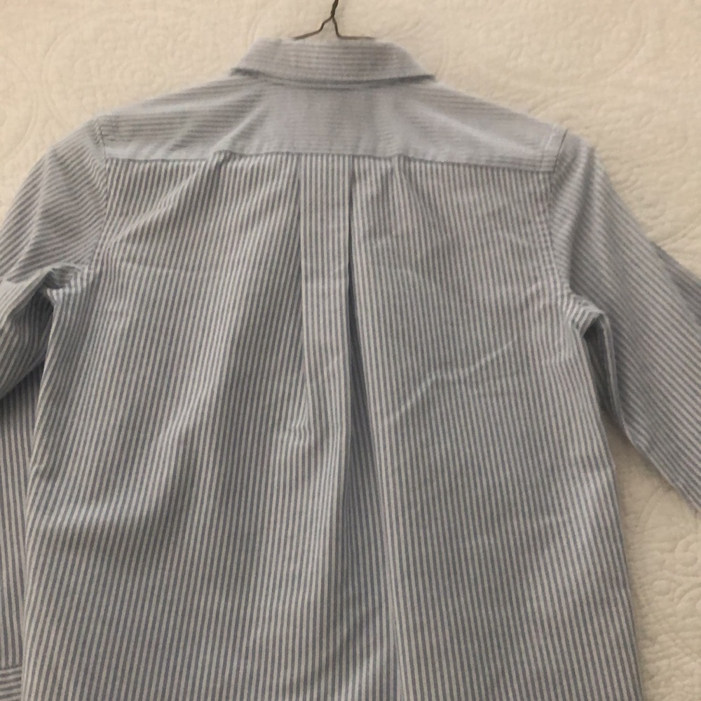 Ralph Lauren blue striped Oxford dress shirt - Picture 5 of 5
